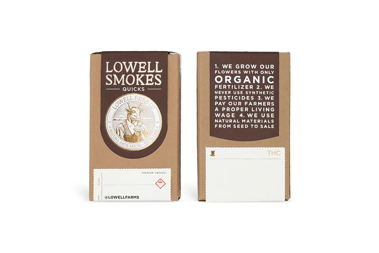 Quicks 3.5g 10pk by Lowell Farms