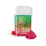 Quick Strawberry Margarita 1:1 CBD/THC 100mg 10pk 100mg 10pk by Wana