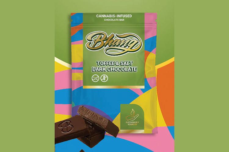 Toffee and Salt Bar 500mg 10ct by Bhang