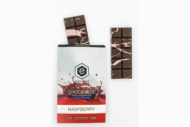 Raspberry Dark Chocolate 10ct by Elevated
