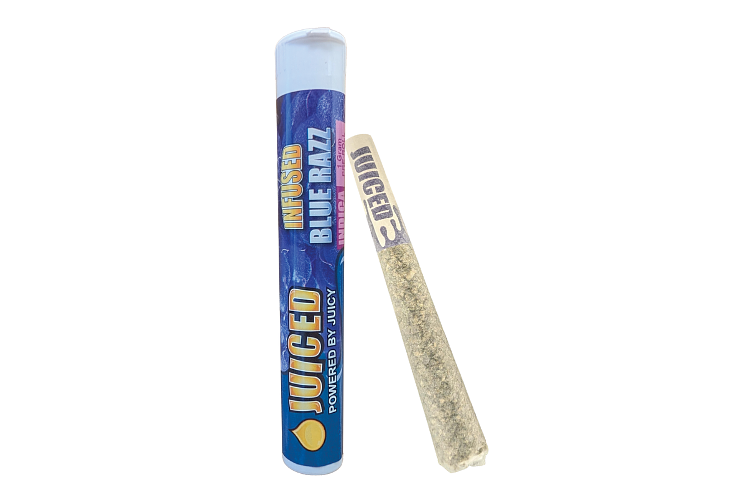 Infused Pre-Roll Blue Razz (I) 1g by Juiced