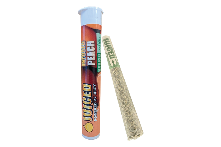 Infused Pre-Roll Peach (H) 1g by Juiced
