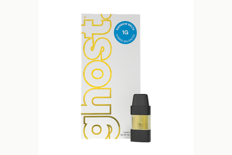 Pod Live Resin Rainbow Belts (H) 1g by Ghost