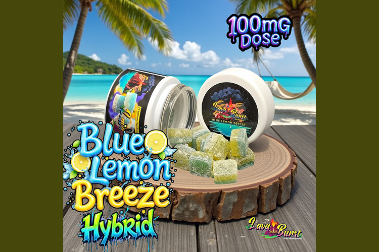 Rosin Gummies Blueberry Breeze (H) 100mg 10ct by Equilibrium