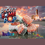 Rosin Gummies Rocket Bomb (I) 100mg 10ct by Equilibrium