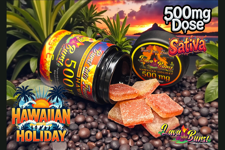 MED - Equilibrium Rosin Gummies Hawaiian Holiday (S) 500mg 10ct by Equilibrium