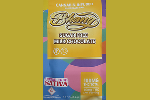 Bar Sugar Free Milk Chocolate (S) 100mg 10ct by Bhang