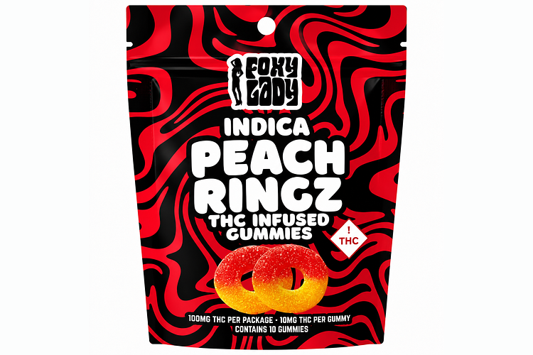 Peach Ringz 10ct by Foxy Lady